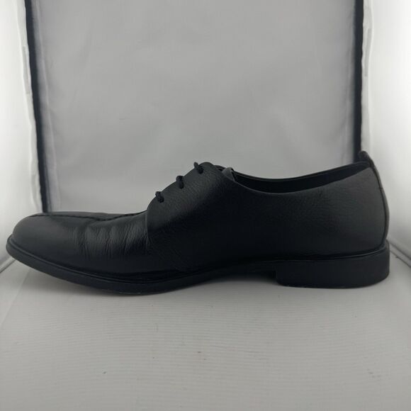 Cole Haan Black Beckett Split Toe Leather 3 Eyelet‎ Oxfords Sz-13 C06399 FG11